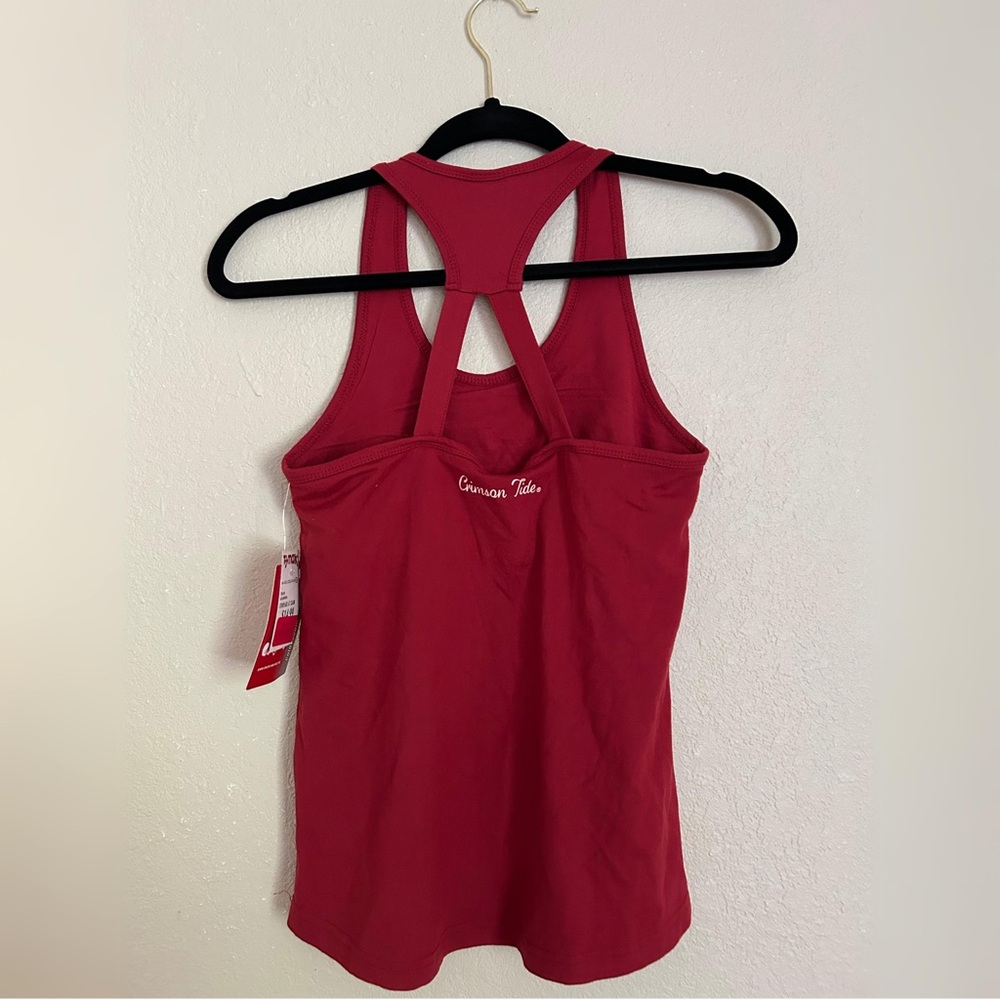 NWT Alabama Crimson Tide Athletic Top Cheer Dance Roll Tide